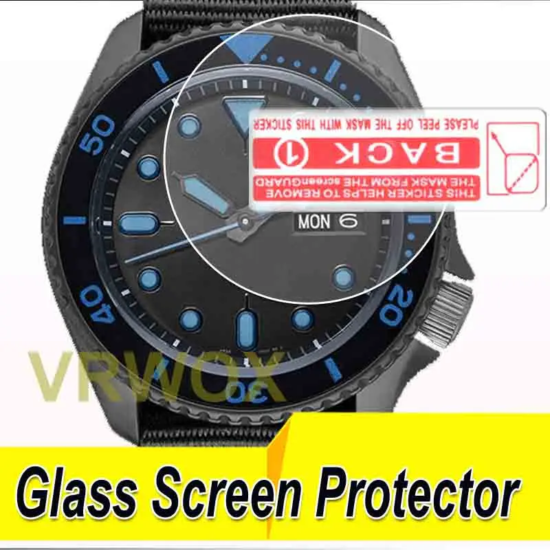 

2PCS/3PCS Glass Screen Protector For Watch SRPD63 SRPD51 SRPD53 SRPD61 SRPD15,2.5D Rounded Edges 9H