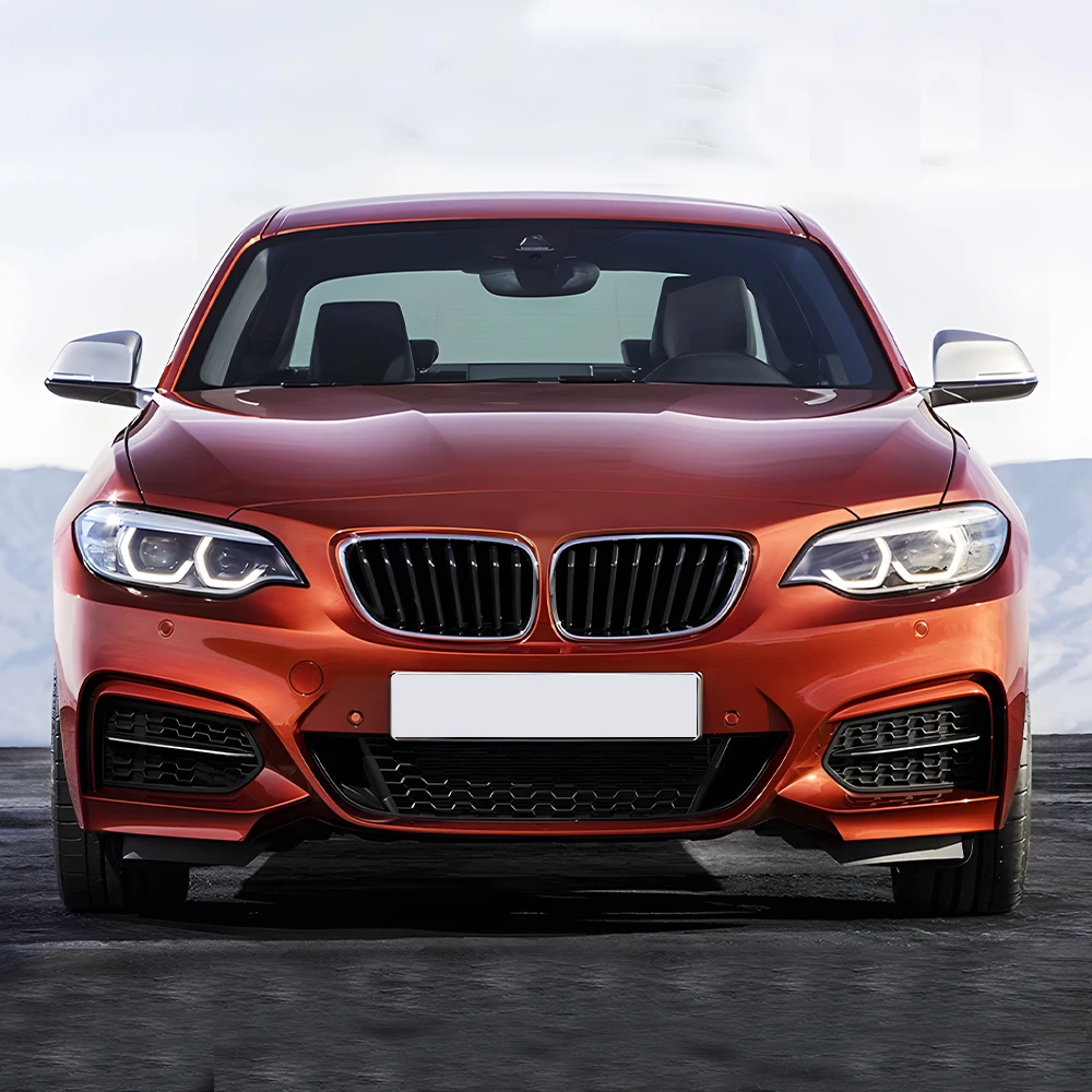 Car Front lamps Assembly For BMW 2 Series F22 2014-2021 Upgrade High Configure LED Angel Eyes Style Projector Lens Accessories