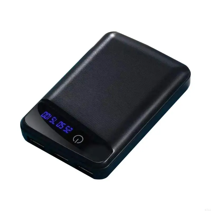 97QA DIY 3x18650 Battery Cases Quick Charge Outer Plastic shells Power Bank Shells Portable External Boxes without Battery