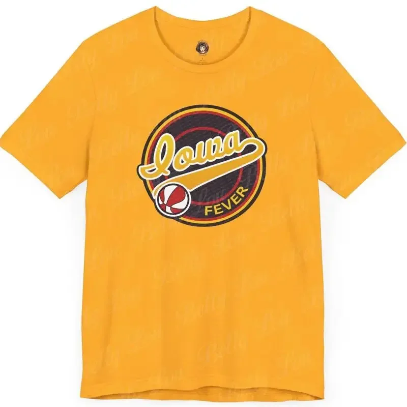 Iowa Fever Jersey T Shirt Casual Sports Everyday Wear For Fans Comfortable Team Spirit Apparel