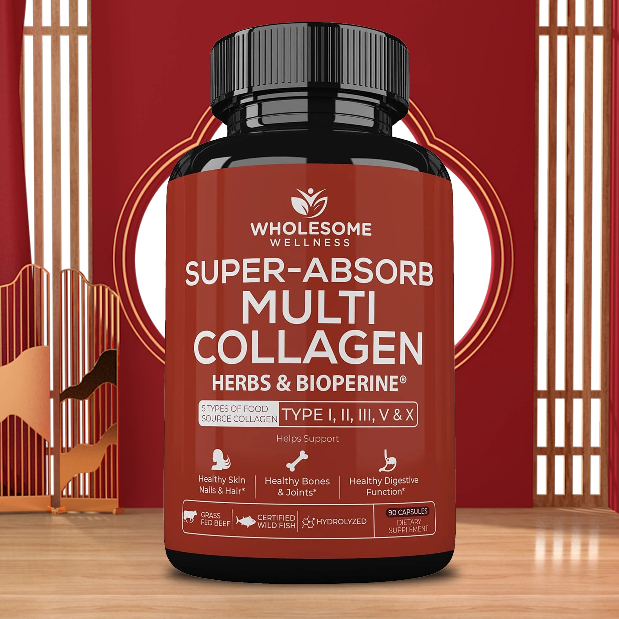 

Супер - впитывающий мультиколлагеновый комплекс - помогает питать кожу, замедляет старение, способствует здоровью волос, сильных ногтей, без ГМО