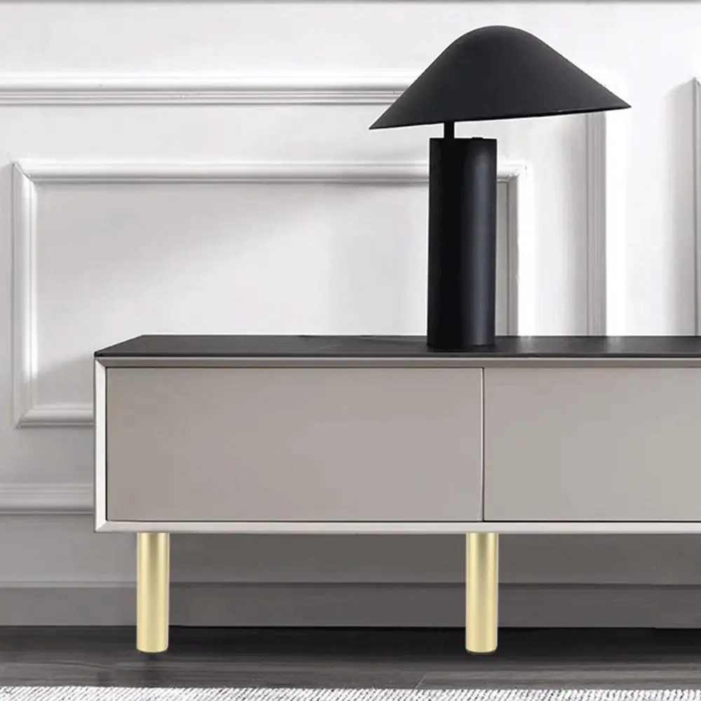 Adjustable Furniture Legs Replacement Aluminium Alloy Cabinet Legs Wear-resistant Anti Scratch Nightstand Storage Box Leg