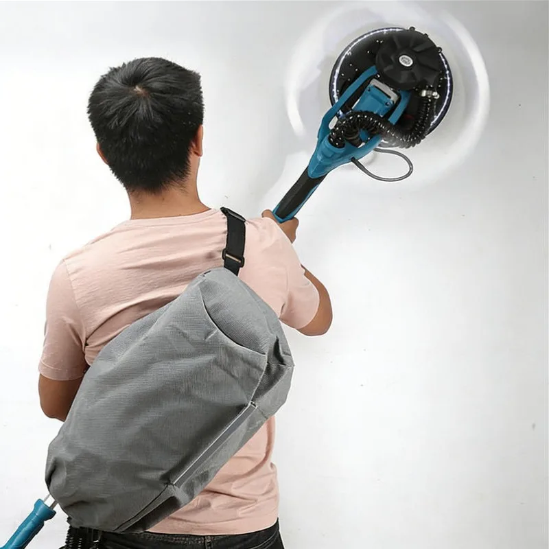 Electric drywall sander, wall sander with dust collector 800W 220V low maintenance cost