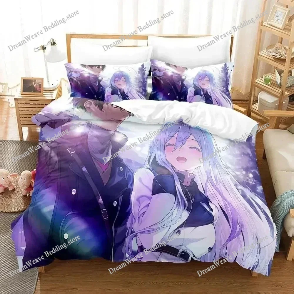 

Cartoon 86-Eighty Six Bedding Set Duvet Cover Bed Set Quilt Cover Pillowcase Comforter King Queen Size Boys Adult Bedding Set