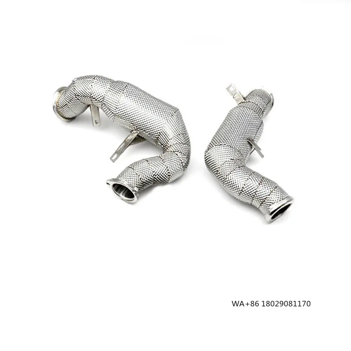 SDO High-Flow Catalytic Downpipe Exhaust for   S/Turbo 3.0T/3.6T 2014-2017 Cat 100cell 200cell 300cell New Condition