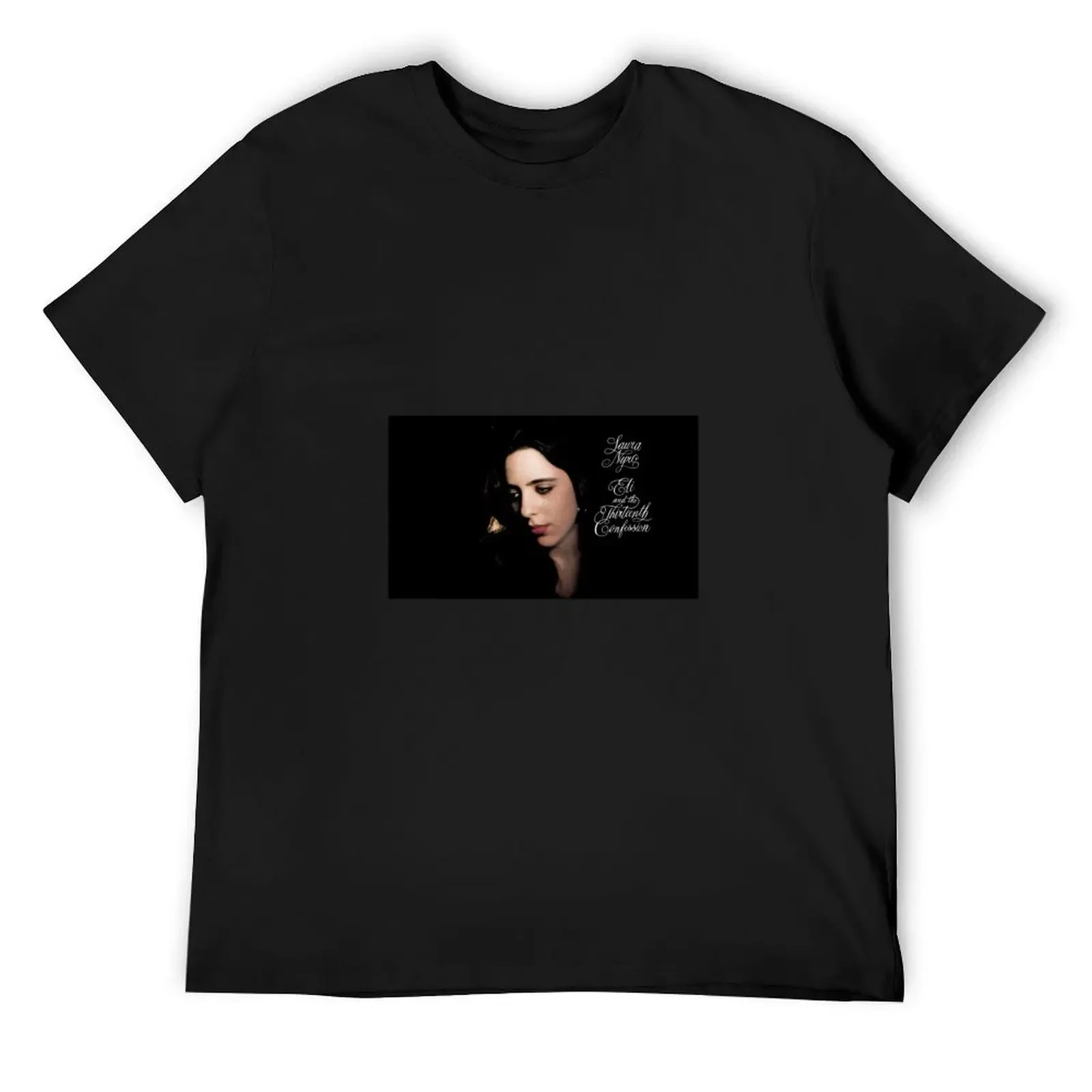 Album cover of Laura Nyro's Eli and the 13th Confession T-Shirt customizeds vintage t shirts tee shirts for men