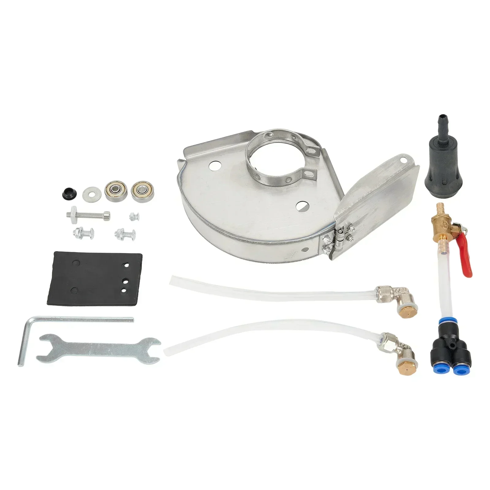 

Angle Grinder Shield Set, Water Slotting Guard Pump Cutting Conversion Tool, Lengthened Water Pipe for Enhanced Performance