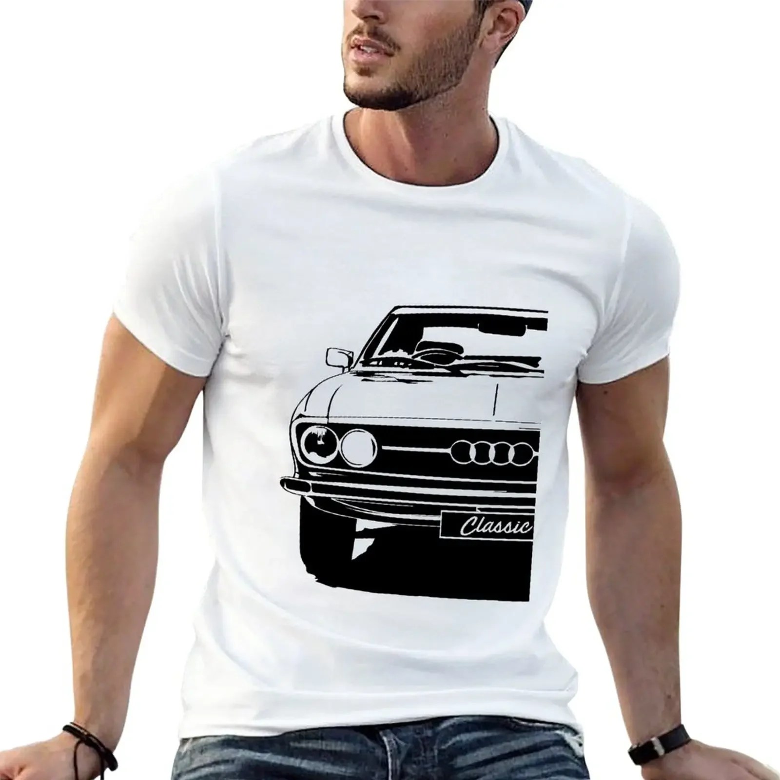 Short men oversized harajuku summer New 1969 - 1976 100 Coupé S Classic German Grand tourer Retro Art T-Shirt graphics t shirt