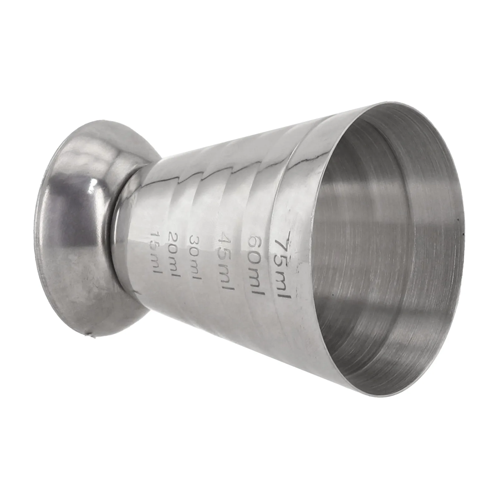 75ml Measure Cup Measure Cup Mixed Cocktail Beaker Sliver Stainless Steel Camping For Parties High Quality Brand New