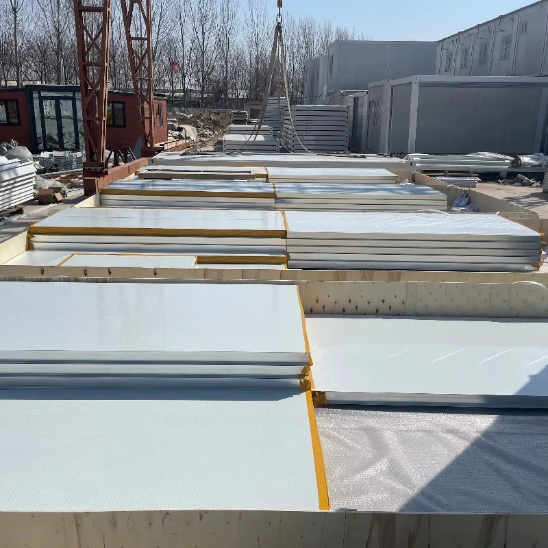 حاوية وحدات فاخرة قابلة للتمديد فيلا 1-6 غرفة نوم منازل محمولة المطبخ 20ft 30ft 40ft أحجام لوحة ساندويتش التصميم الحديث #6