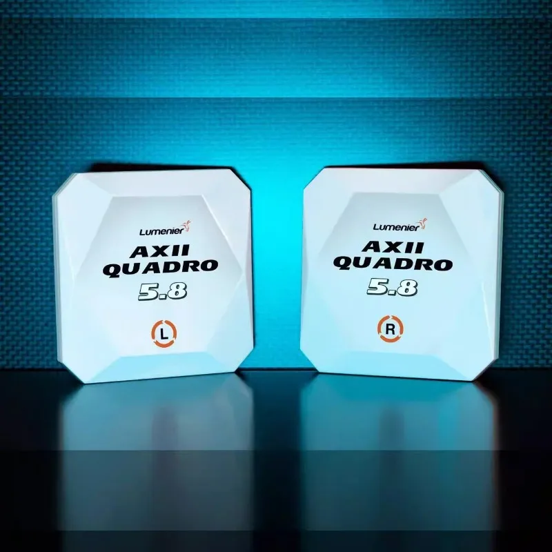 Lumenier AXII Quadro هوائي لوحة مسطحة 5.8 جيجا هرتز دبوس داخلي FPV آلة تمرير نظارات، هوائي