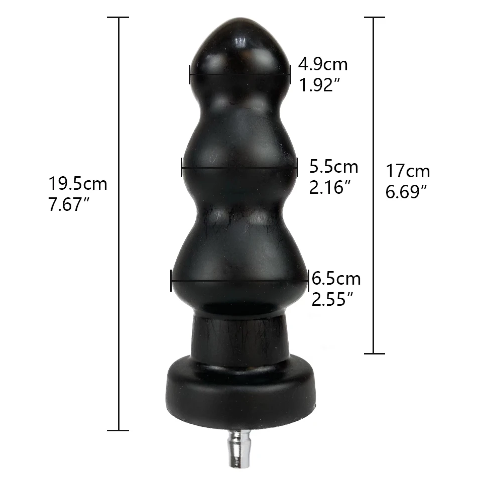 ROUGH BEAST Sex Machine Dildo Attachment for Women Men Vac-U-Lock Anal Plug Masturbator Sex Toy Quick Air Masturbation Machine