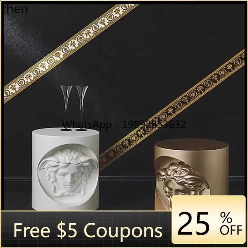 

light luxury creative modern style home living room small apartment corner few people avatar fiberglass coffee table