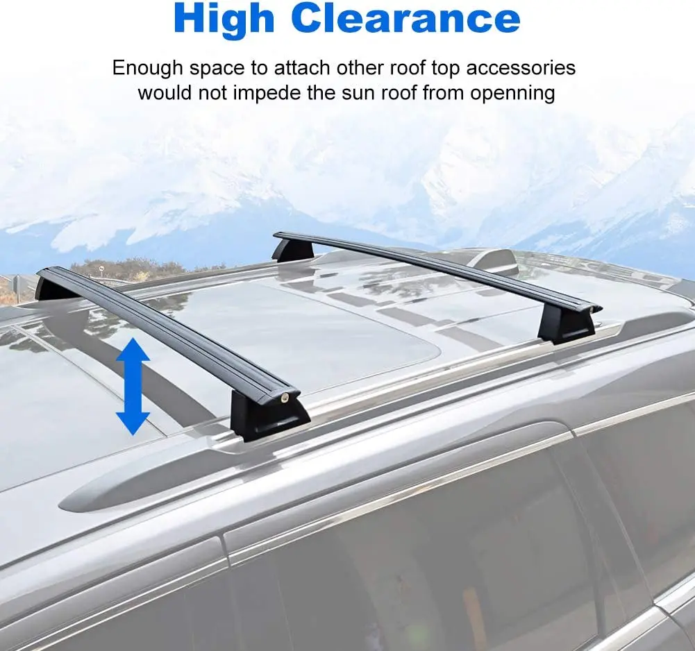 

Roof Rack For Cars Accessories Crossbars Roof Racks Luggage Racks With Anti-Theft Lock For Jeep Grand Cherokee 2011-2021