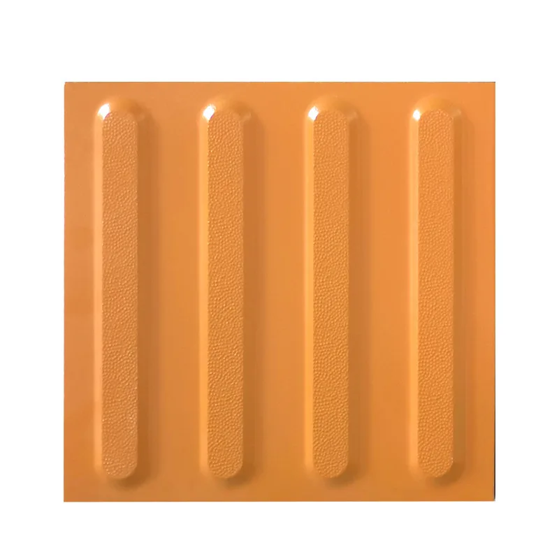 All-ceramic tactile paving tiles, station platform tactile paving pedestrian stop bricks, municipal high-speed rail subway proje