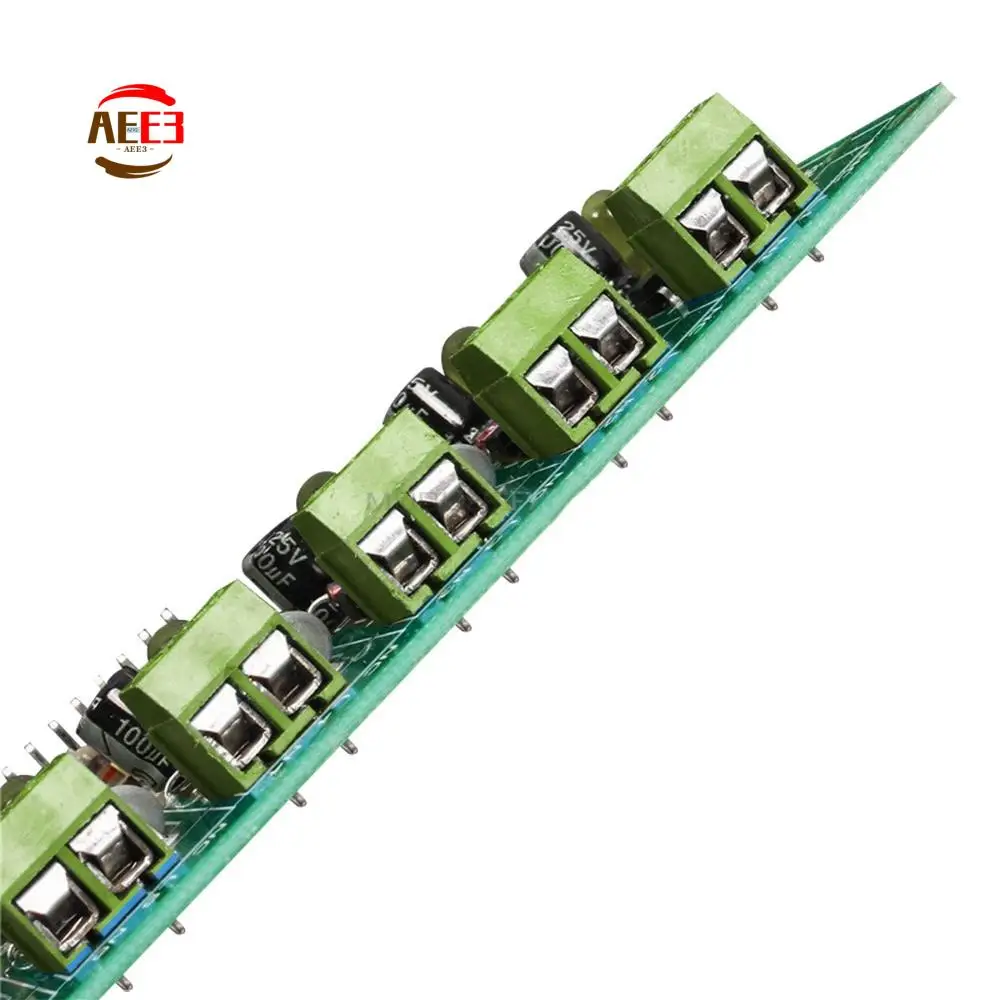 AEE3-8 Channel 220V AC Optocoupler Module MCU TTL PLC Processors Module