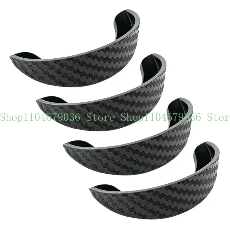 652F Curved Camera Rain Cover, Black Adhesive Guard Camera Guard for Daily Driving