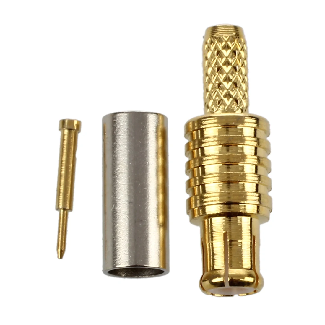 M85K 5 шт. MCx штекер прямой адаптер для кабеля RG179