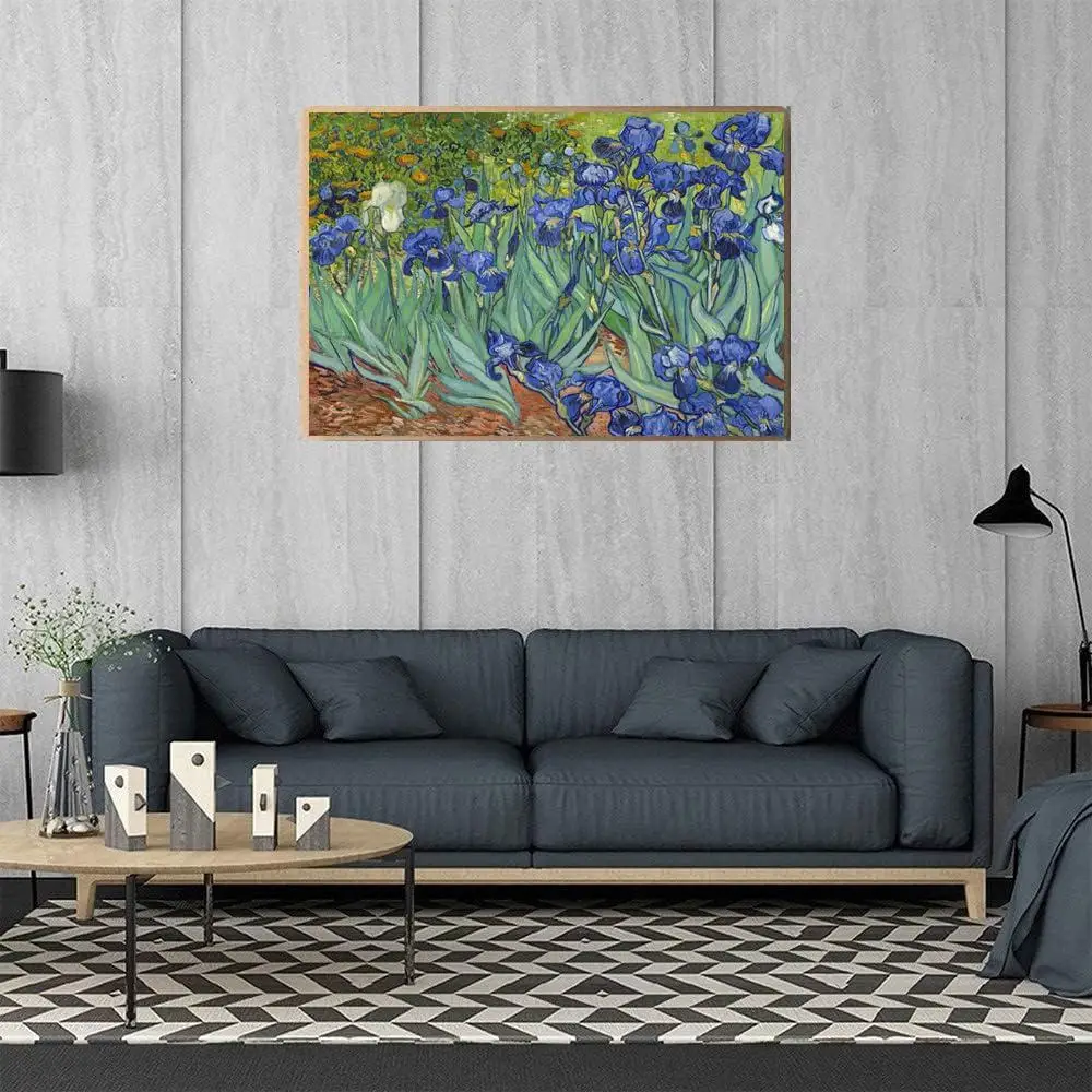 Puzzle dla dorosłych 150/300/500/1000 sztuk Irysy Vincenta Van Gogha Puzzle do gry rodzinnej Prezent urodzinowy