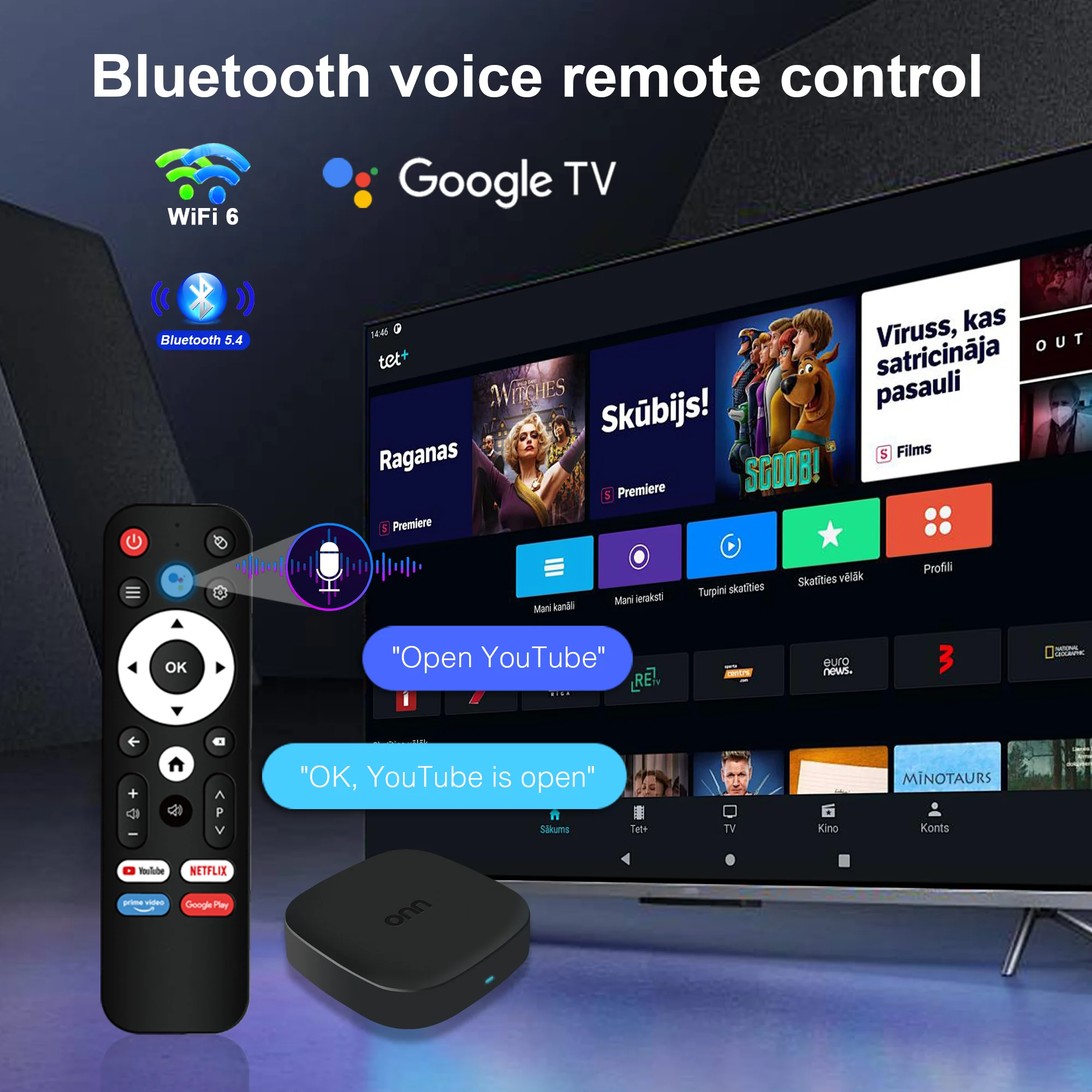 Reproductor de Medios de Trans - Smart Home Youtube reseña y precio
