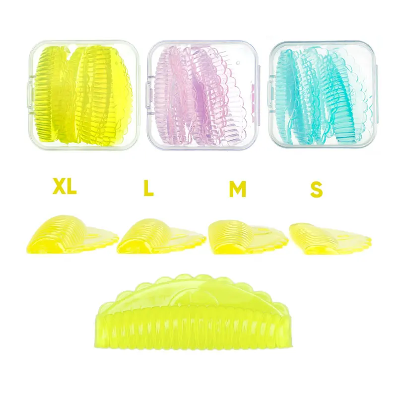 4Pairs Eyelash Lifting Kit Silicone lamination Pad Reusable Lashes Perm Rods 3D Lash Curler Accessories Applicator Makeup Tool