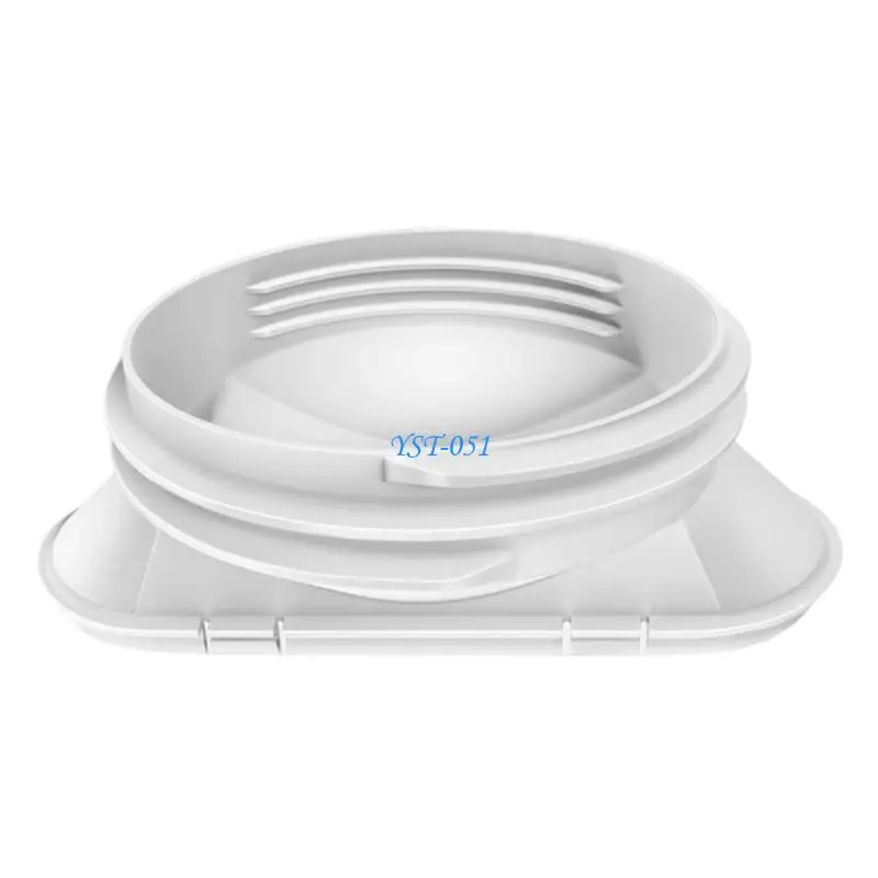 

E15A Secure Locks Vent Hose Connector Strong AC Exhaust Hose Adapter Hose Locking Fitting Suitable for Portable AC Units