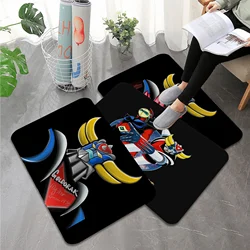 Goldorak Grendizer UFO Robot Goldrake Floor Mat Bath Mat Nordic Style Home Doormat Bathroom-Toilet Mats Bedroom Welcome Doormat