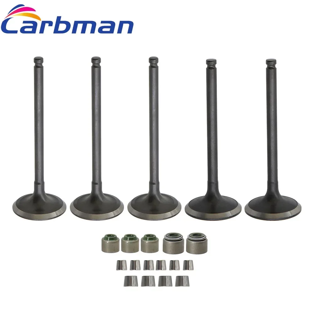 Zestaw zaworu dolotowego i wydechowego dla Yamaha YFZ450R 2009-2020 YFZ450 2004-2009 2017 YZ450F 2003-2009 WR450F 2003-2015
