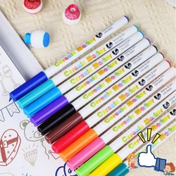 12 Color Pottery Art Underglaze Watercolor Pen Ceramic Painted Marker Pen Painting Paint Tool DIY Hand-painted Paint