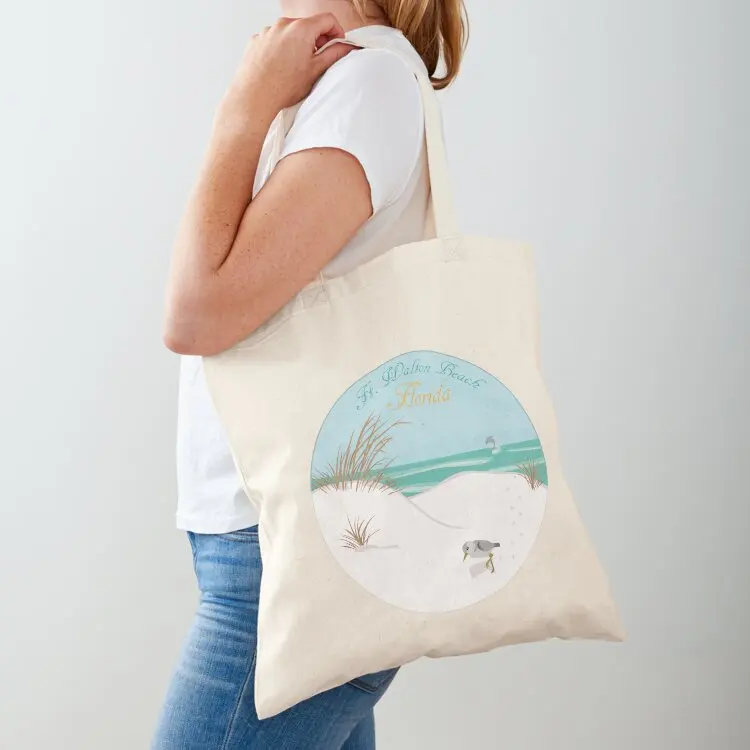 Ft. Walton Beach - FL Tote Bag university shopper bag Women's beach bags custom bags large size bags