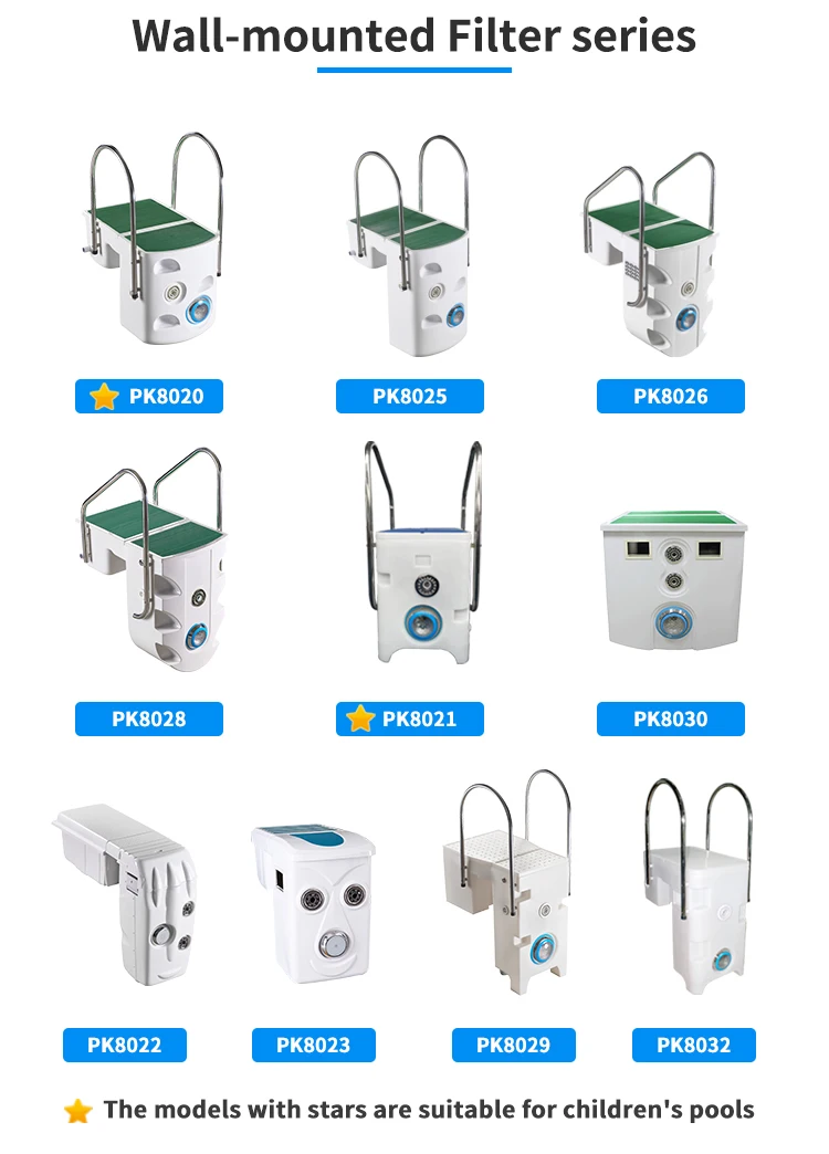 파이프리스 통합 아크릴 수처리 수영장 여과 플랜트