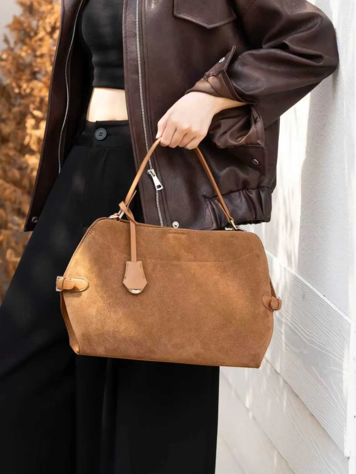 

FIRMRANCH модная универсальная высококачественная матовая длинная сумка из воловьей кожи женская сумка через плечо для женщин