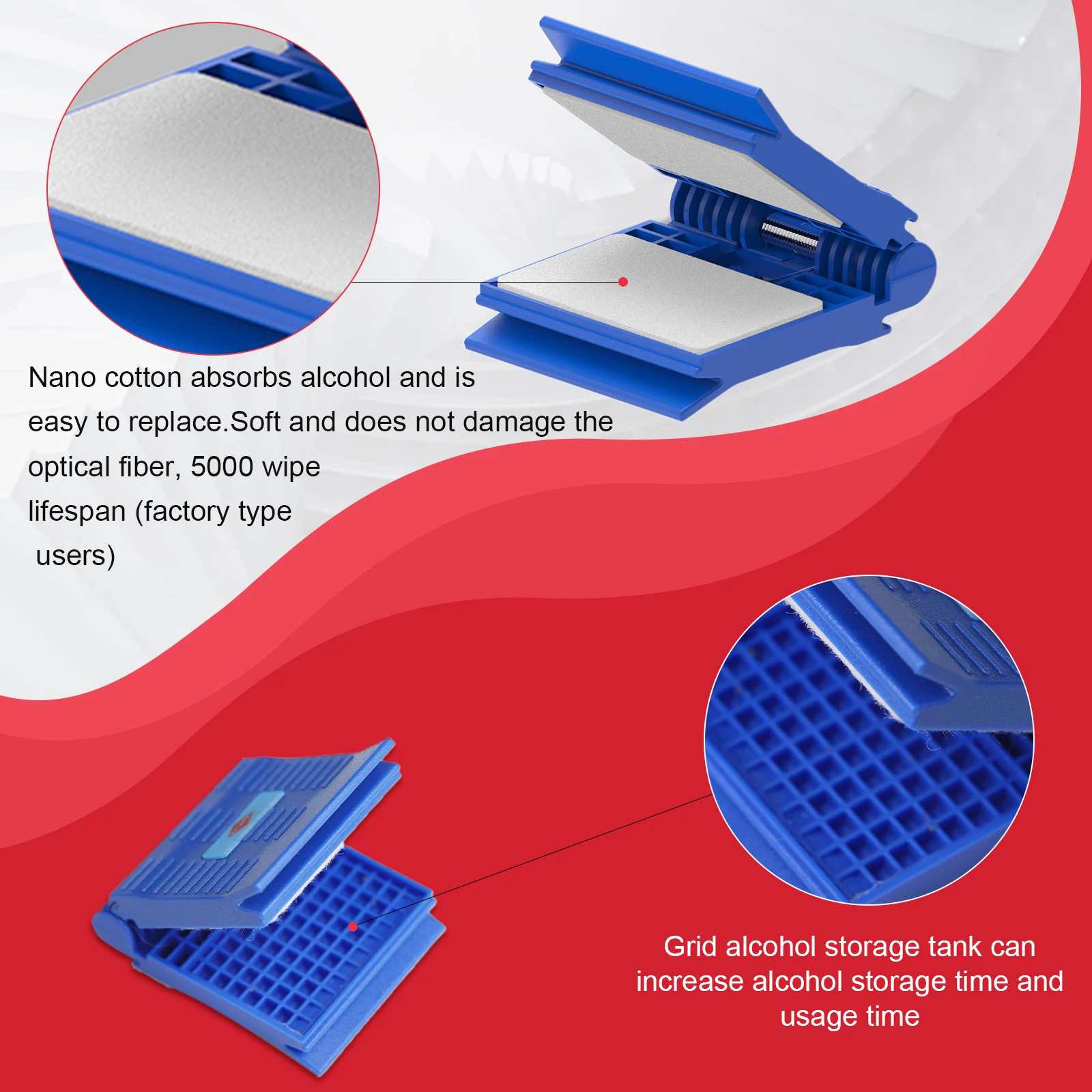Fiber Optic Reinigung Baumwolle Fiber Optic Tücher Tupfer Staub Entfernung Reinigung Werkzeug Für Faser Draht Im Faser Fusion Spleißen