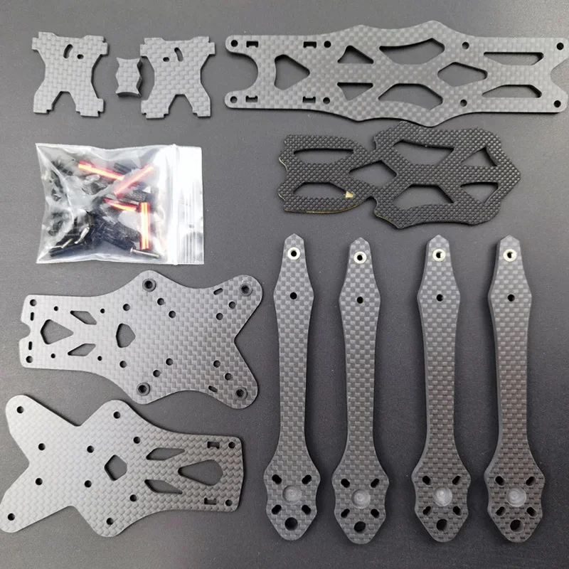 RC 5 inch 225mm 225 Carbon Fiber Quadcopter Frame Kit 5.5mm arm For APEX FPV Freestyle RC Racing Drone Models