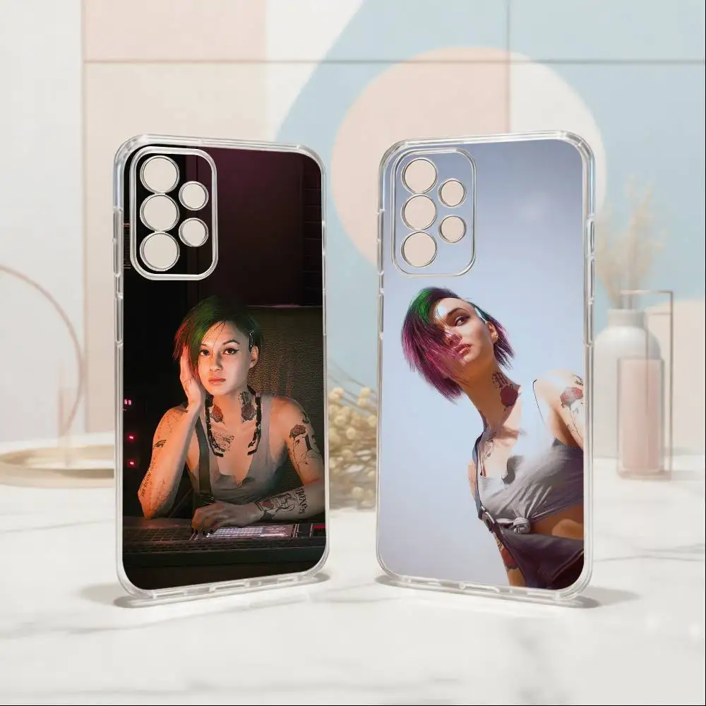 Game Role J-Judy Alvarez-z Phone Case For Samsung S25,S24,S21,S22,S23,S30,Ultra,S20,Plus,Fe Transparent Cover