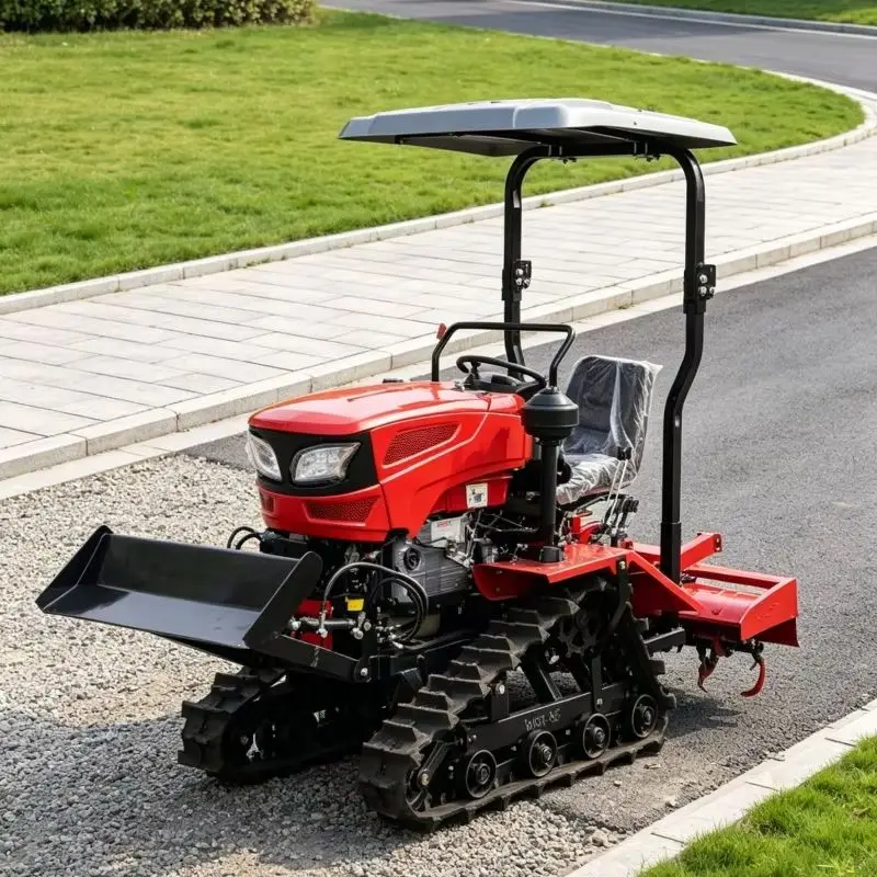 

Customized Full-scenario Rotary Tiller, Crawler Type Tiller, Hot-selling Farm Land Reclamation & Cultivation Equipment in 2026