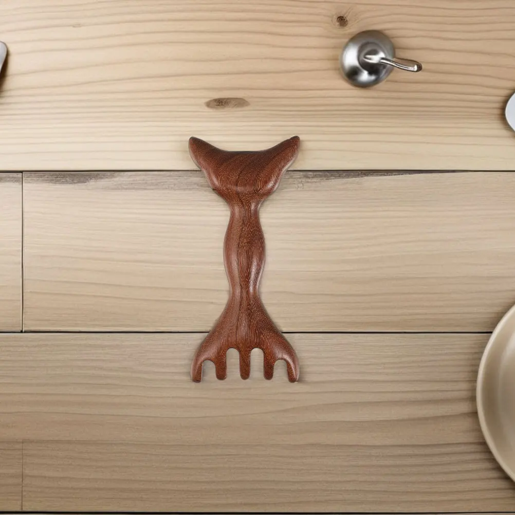 

2Pcs Wooden Scalp Massage Comb Gua Sha Tool for Hair Relaxation and Acupressure Therapy Wide Tooth Scalp Massager