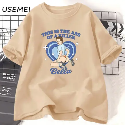 C'est le cul d'un tueur Bella T-shirt hommes crépuscule Meme Robert Pattinson Saga T-shirt équipe Edward T-shirt vêtements pour hommes