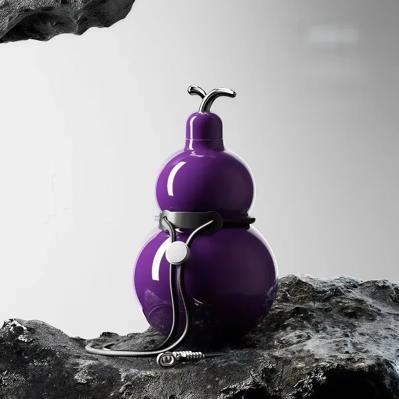 1PC Gourd Thermos Cup Stainless Steel Portable Kettle High Quality Large Capacity Drinking Utensils Light Luxury High Sense