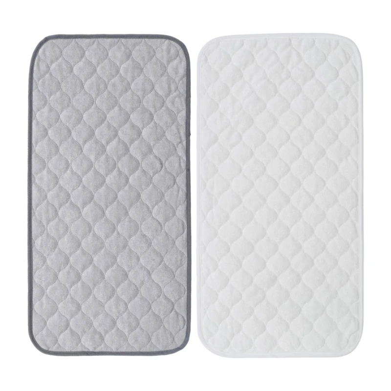 

2Pcs Baby Changing Mat Reusable Waterproof Nappy Pad Portable Diaper Changer Lightweight for Comfortable Diaper Changing