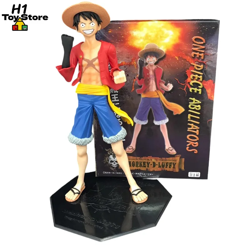 

One Piece 50th Anniversary Monkey D Luffy 41st Generation Armament Haki Anime Figure PVC 23cm Collectible Statue For Anime Fans