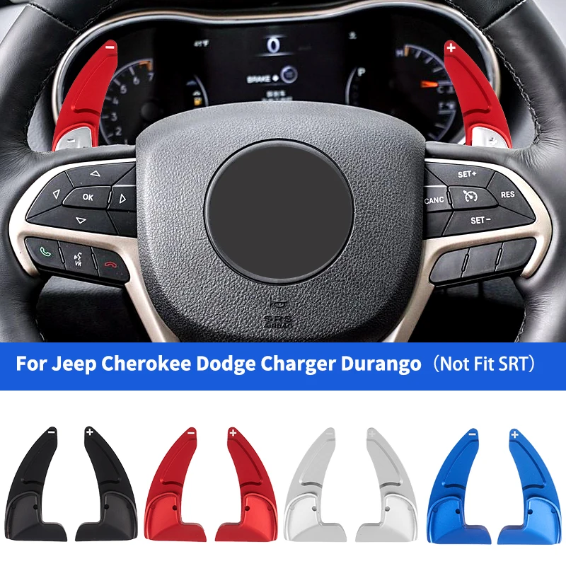 

For Dodge Charger Durango Challenger Car Steering Wheel Shift Paddle For Jeep Grand Cherokee 2014-2020 Alloy Shifter Paddle