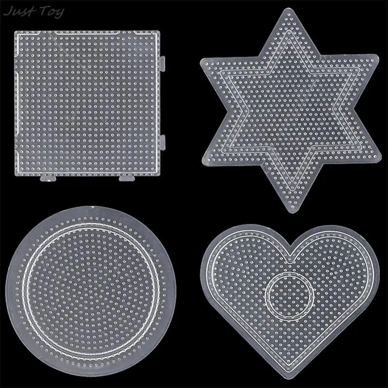 7 Arten 2,6mm Perlen-Platten für Hama-Perlen, Lernspielzeug, Puzzle, Schmelzperlen-Bastelset, DIY-Schablonen – Detail 2