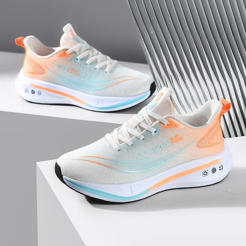 

2025 Men's Autumn Shoes Bestseller - Breathable Mesh Running Shoes, Carbon Plate Speed Training, Cushioned Anti-Slip Hiking, One