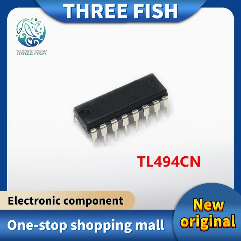 100% DIP-16 IC 칩, TL494CN TL494C DIP TL494 494CN, 10 개/로트