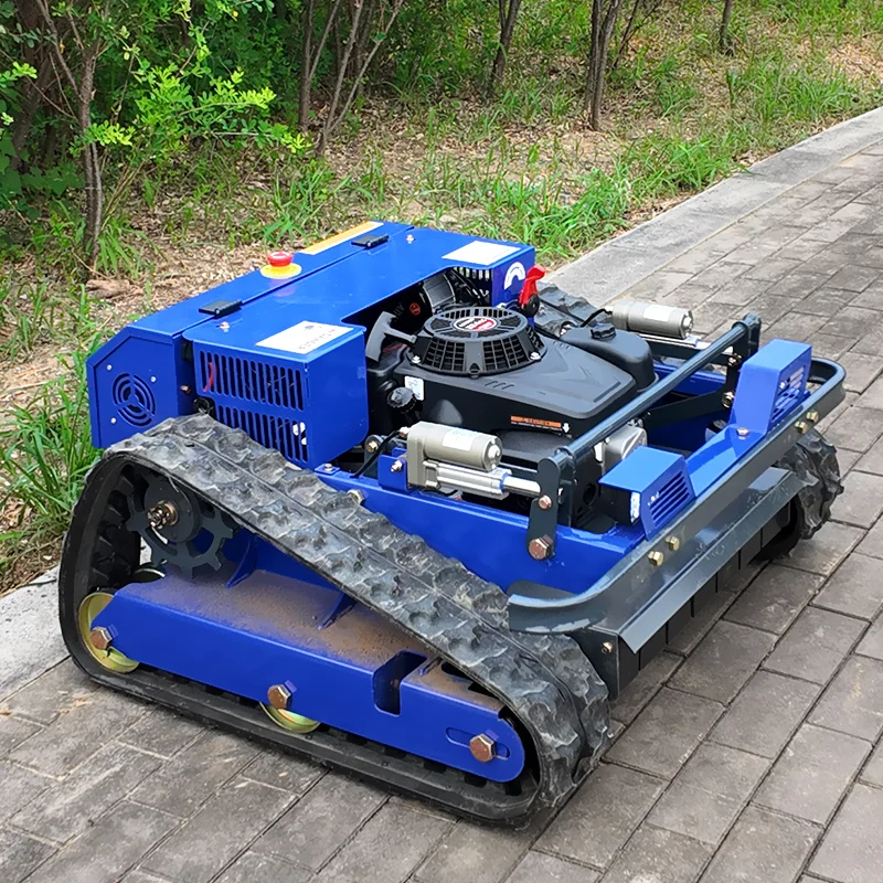 맞춤형 원격 제어 잔디 깎기 로봇 네 스트로크 사이클 엔진