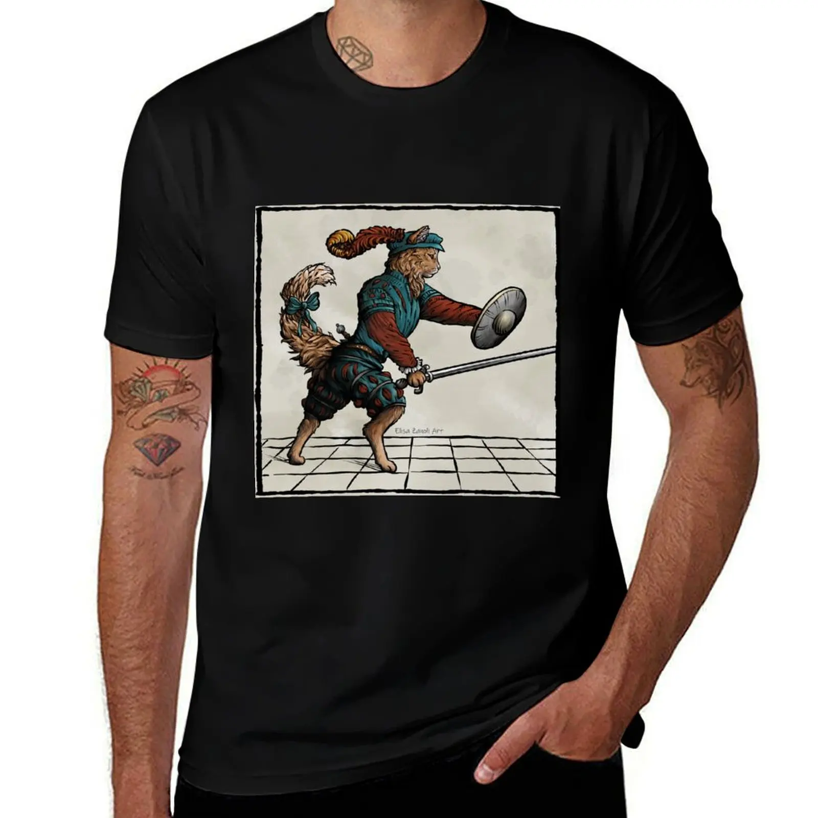 

Maowrozzo - Sword and Buckler T-Shirt t shirts designer funny t shirts man T-Shirt