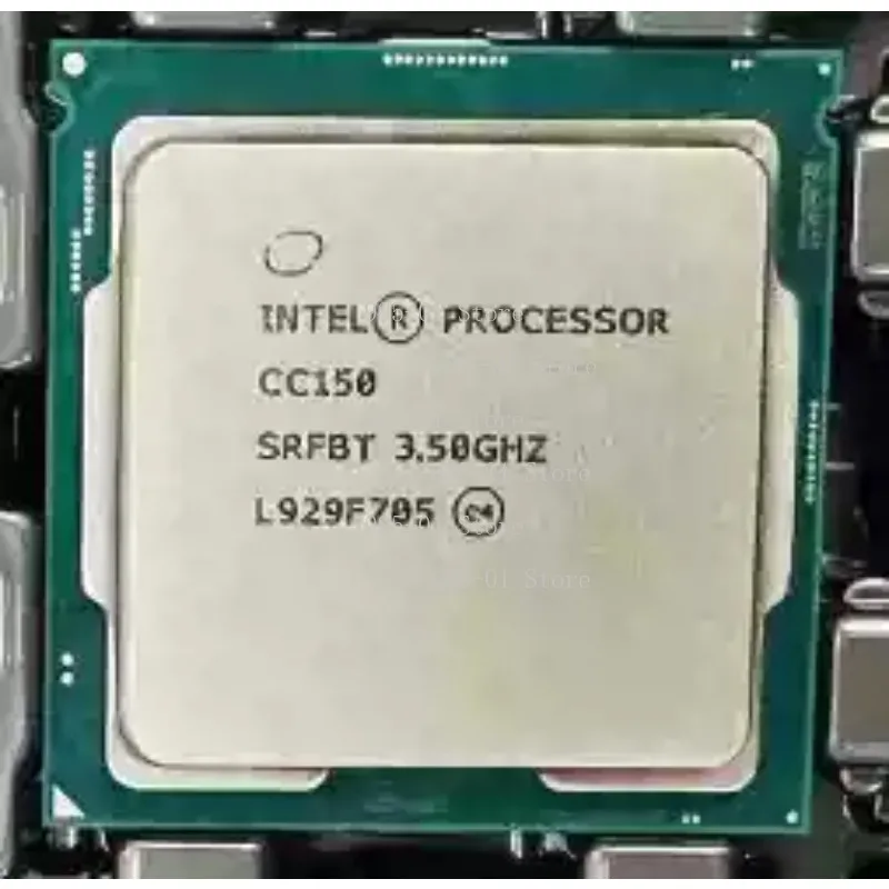 

1 шт. новый процессор Intel CC150-8C16T 3,5 ГГц 16 МБ LGA1151 95 Вт SRFBT для 9400F 9700KF 9900K E2278G E2288G E2224