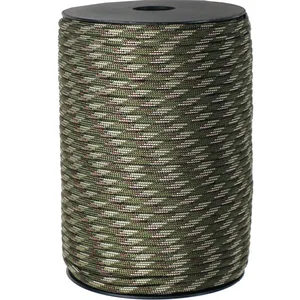 Standard militärische Paracord -String, Fallschirmkabel im Freien, Überlebensschirme, Nordgürtel, 9 Kerne, 4 mm, 100 m, 550 8 Hauptdurchführungsverkäufe der Armee - №5