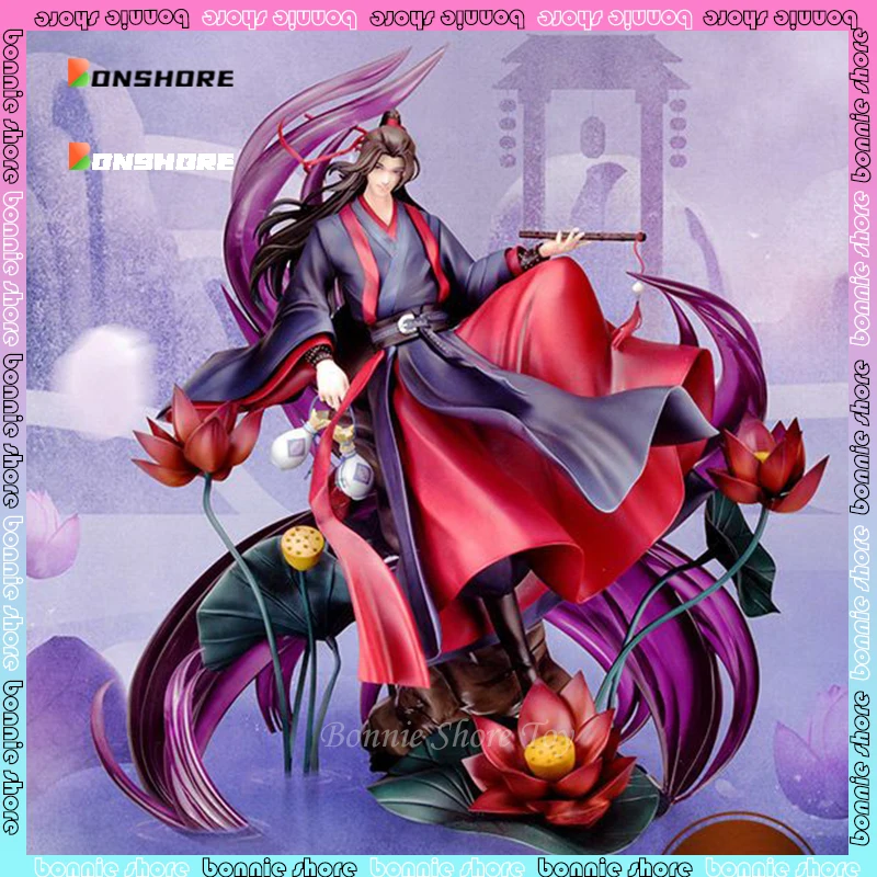 

35cm The Founder Of Diabolism Anime Figures Pvc Statue Standing Wei Wuxian Lan Wangji Action Figure Room Ornament Girl Toys Gift